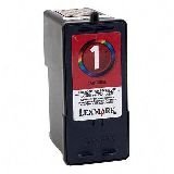 Remanufactured Tri-Color Inkjet Cartridge compatible with the Lexmark (Lexmark#1) 18C0781