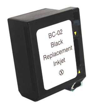 Remanufactured Black Inkjet Cartridge compatible with the Canon BC-02 0881A003AA
