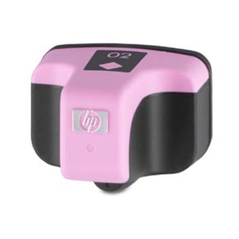 Remanufactured Light Magenta Inkjet Cartridge compatible with the (HP 02) C8775WN