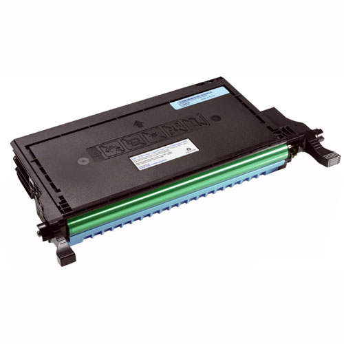 High Capacity Cyan Laser Toner Cartridge compatible with the Dell 330-3792