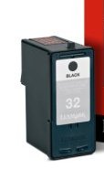 Remanufactured Black Inkjet Cartridge compatible with the Lexmark (Lexmark#32) 18C0032