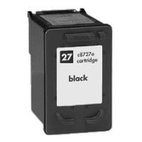 Remanufactured Black Inkjet Cartridge compatible with the (HP 27) C8727AN