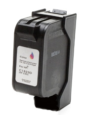 Remanufactured Color Inkjet Cartridge compatible with the (HP 23) C1823D