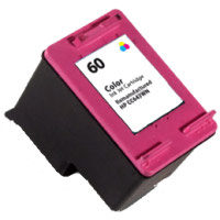 Remanufactured Tri-color Inkjet Cartridge compatible with the (HP60) CC643WN