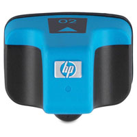 Remanufactured Cyan Inkjet Cartridge compatible with the (HP 02) C8771WN