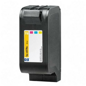 Remanufactured Color Inkjet Cartridge compatible with the (HP 78) C6578DN