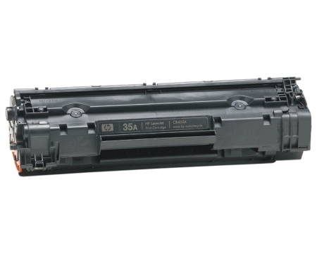 Black MICR Toner Cartridge compatible with the (MICR) CB435A