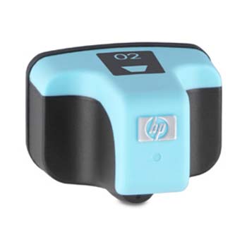 Remanufactured Light Cyan Inkjet Cartridge compatible with the (HP02) C8774WN