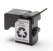 Remanufactured Black Inkjet Cartridge compatible with the Lexmark (Lexmark#16) 10N0016