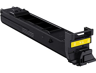 Yellow Toner Cartridge compatible with the Konica Minolta A0DK232