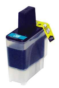 Cyan Inkjet Cartridge compatible with the Brother LC-41C