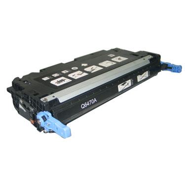 Remanufactured Black Toner Cartridge compatible with the Q6470A