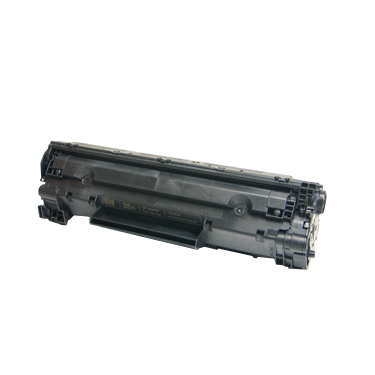 Remanufactured Black Toner Cartridge compatible with the (HP 36A) CB436A