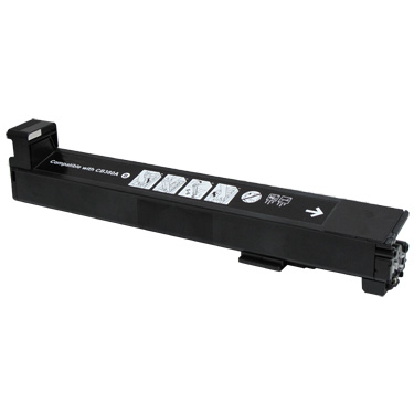 Remanufactured Black Toner Cartridge compatible with the CB380A , HP823A