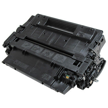 Remanufactured Black Toner Cartridge compatible with the (HP 55A) CE255A