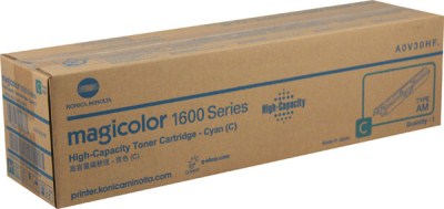 Konica Minolta A0V30HF Cyan Laser Toner Cartridge