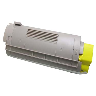 Yellow Toner Cartridge compatible with the Okidata 43324466