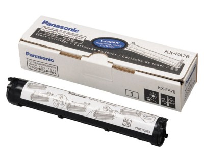 Genuine Panasonic KXFA76 50Gm Standard Black Toner