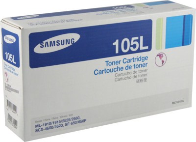 Genuine Samsung MLT-D105L Hi Yield Black Toner