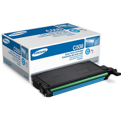 Genuine Samsung CLT-C508S Standard Yield Cyan Toner
