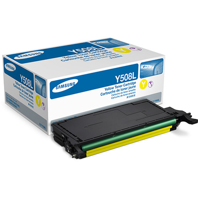 Genuine Samsung CLT-Y508L Hi Yield Yellow Toner